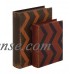 Creative Styled Fancy Wood Leather Book Box   